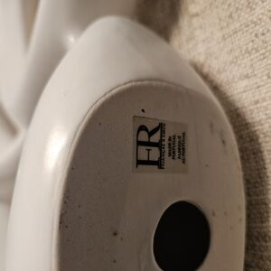 White Ceramic Sculpture